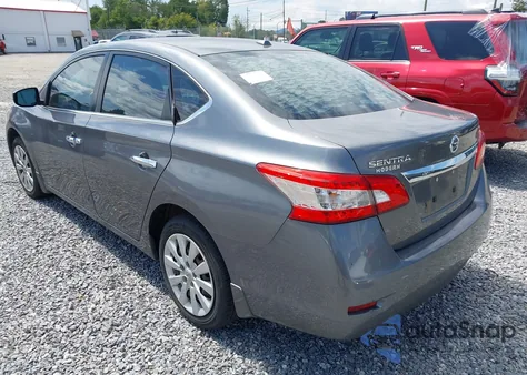 2015 Nissan Sentra S/Sv/Sr/Sl из США, поврежденный, VIN 3N1AB7AP8FY334720